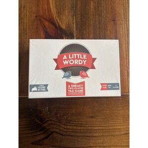 A Little Wordy Game by Exploding Kittens – New Sealed – 2 Player Word Strategy